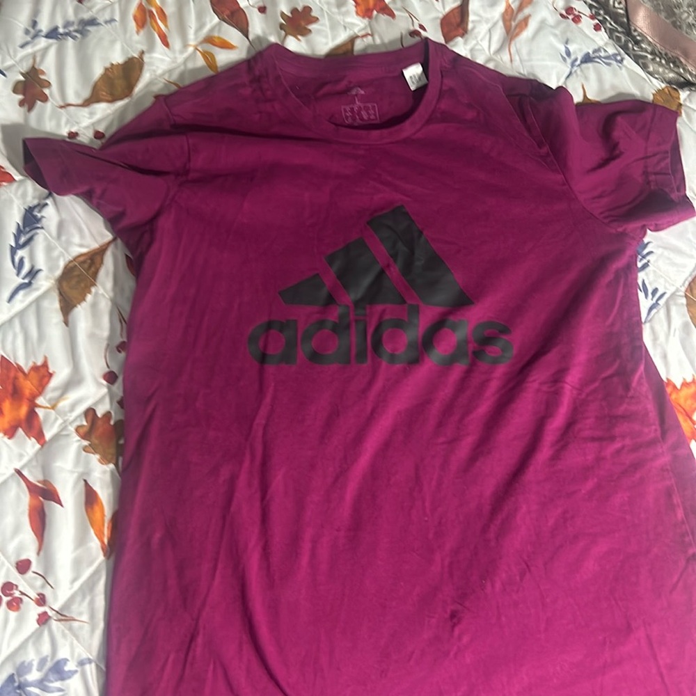 Maroon Adidas Shirt